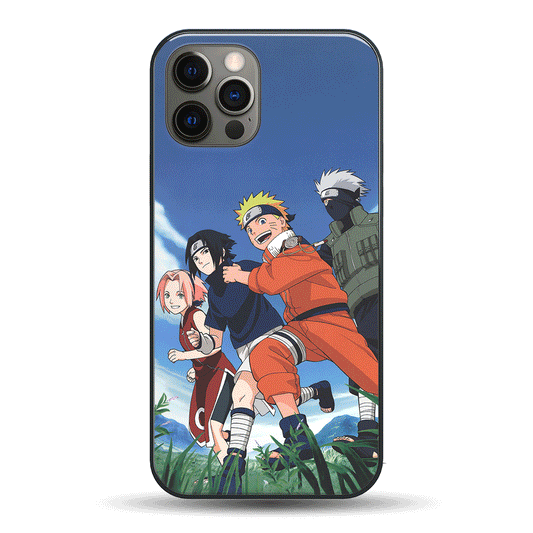 Naruto Ichiraku Team LED Case for iPhone
