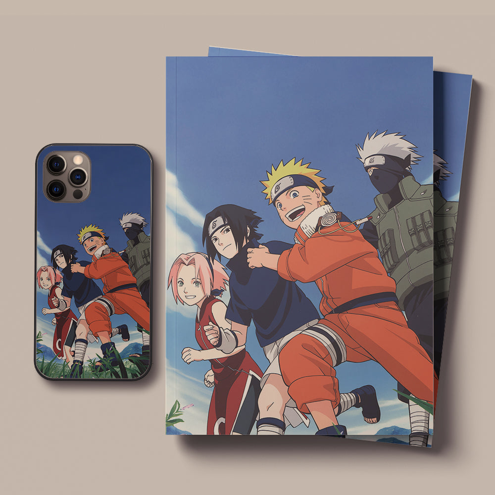 Naruto Ichiraku Team LED Case for iPhone