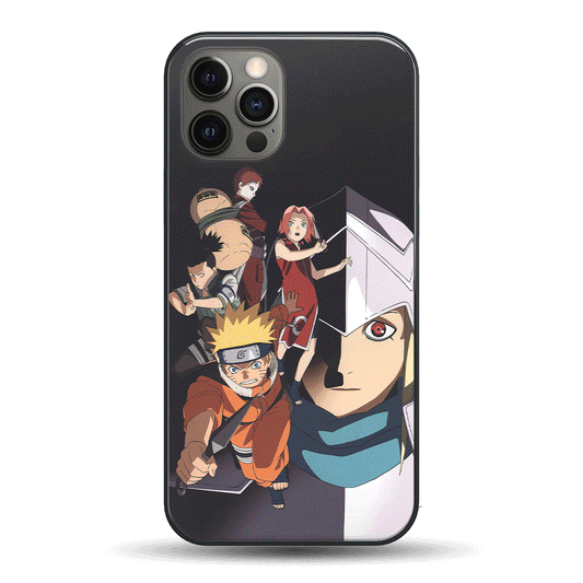 Naruto Spirit of the Fighter LED Case for iPhone