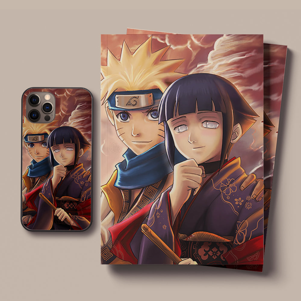 Naruto Hatake Kakashi Wife LED Case for iPhone