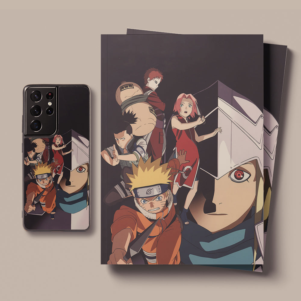 Naruto Spirit of the Fighter LED Case for Samsung