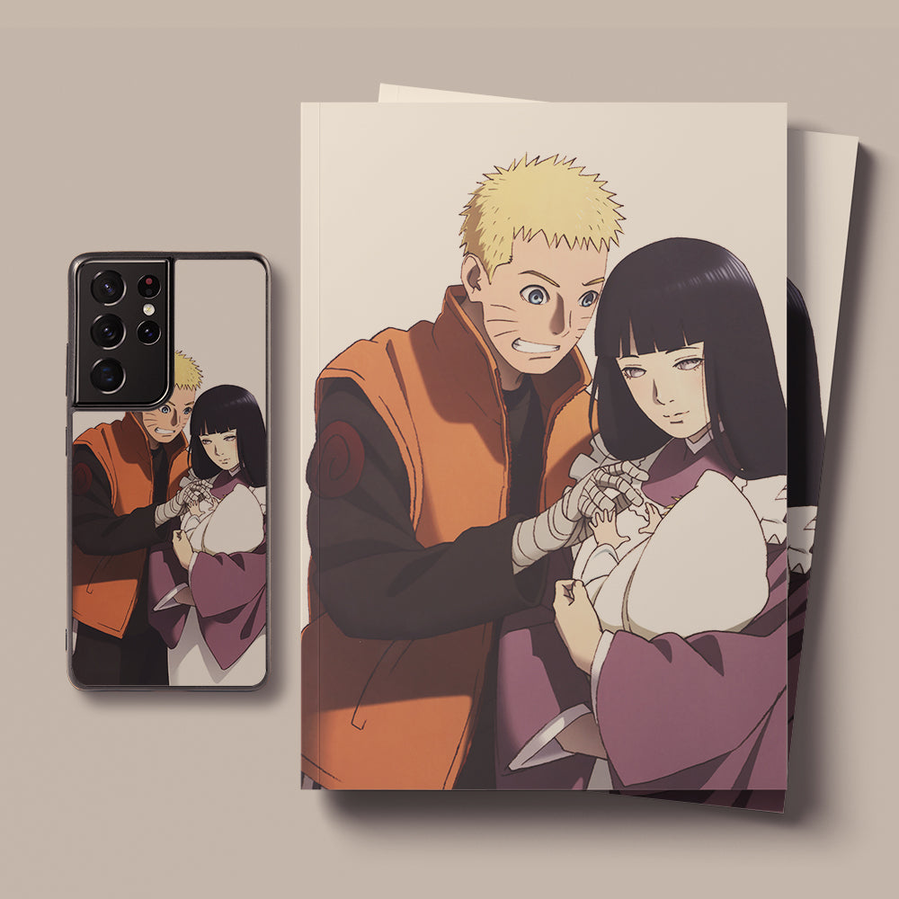 Naruto Family kids LED Case for Samsung