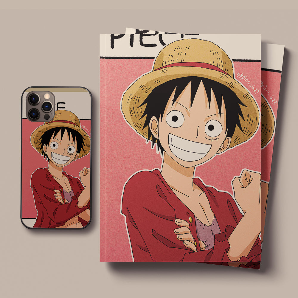 One Piece Monkey D Luffy LED Case for iPhone