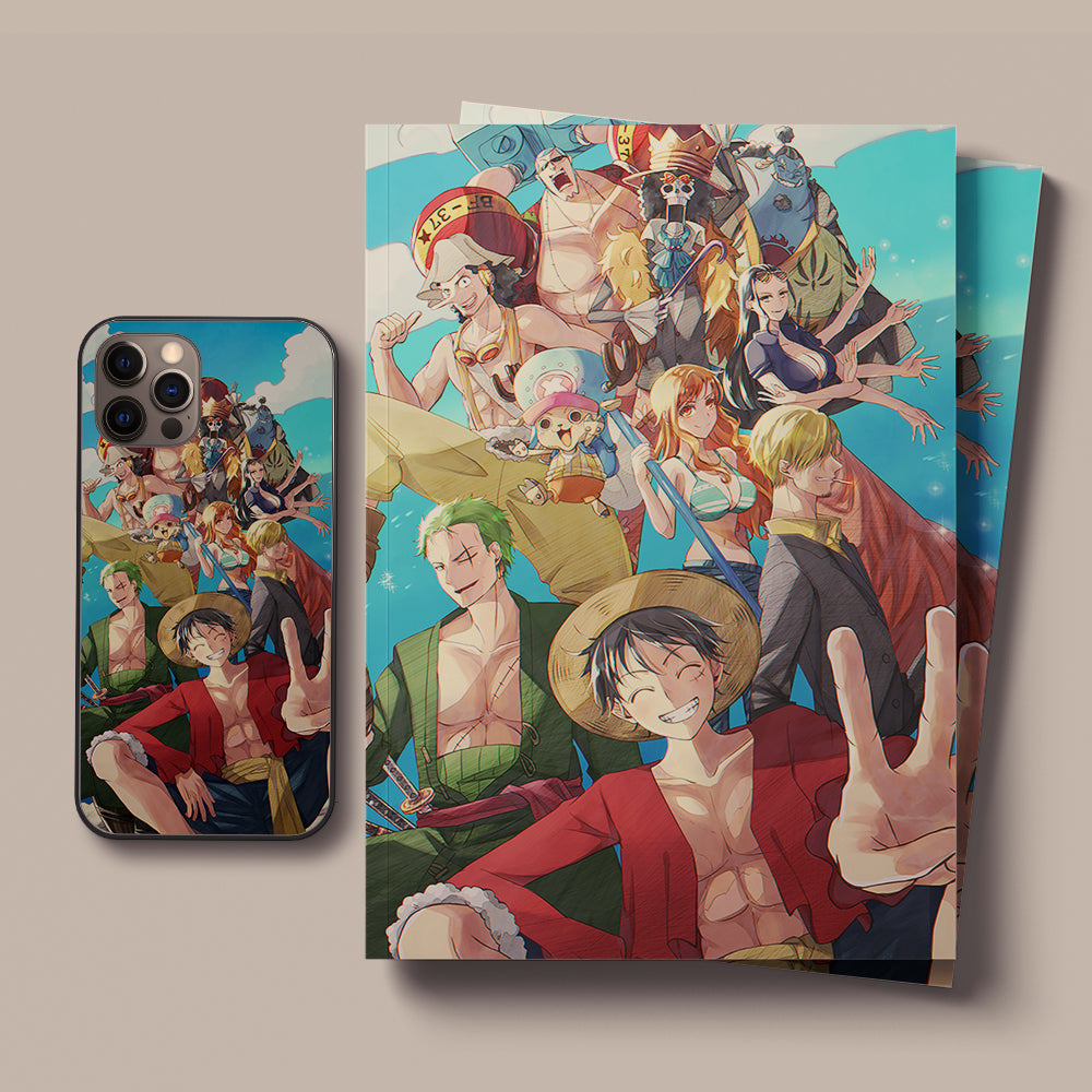 One Piece Poster LED Case for iPhone