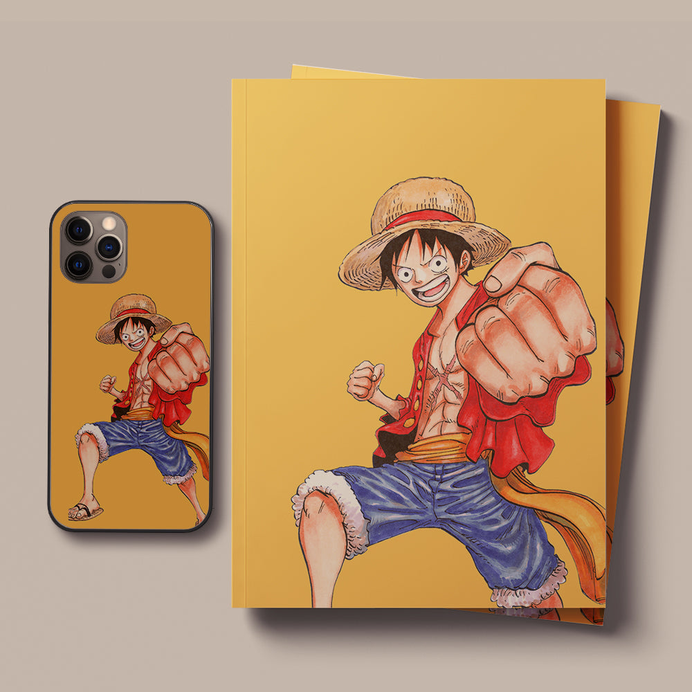 One Piece Anime Team Straw Hat LED Case for iPhone