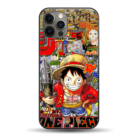 One Piece Manga Collage LED Case for iPhone