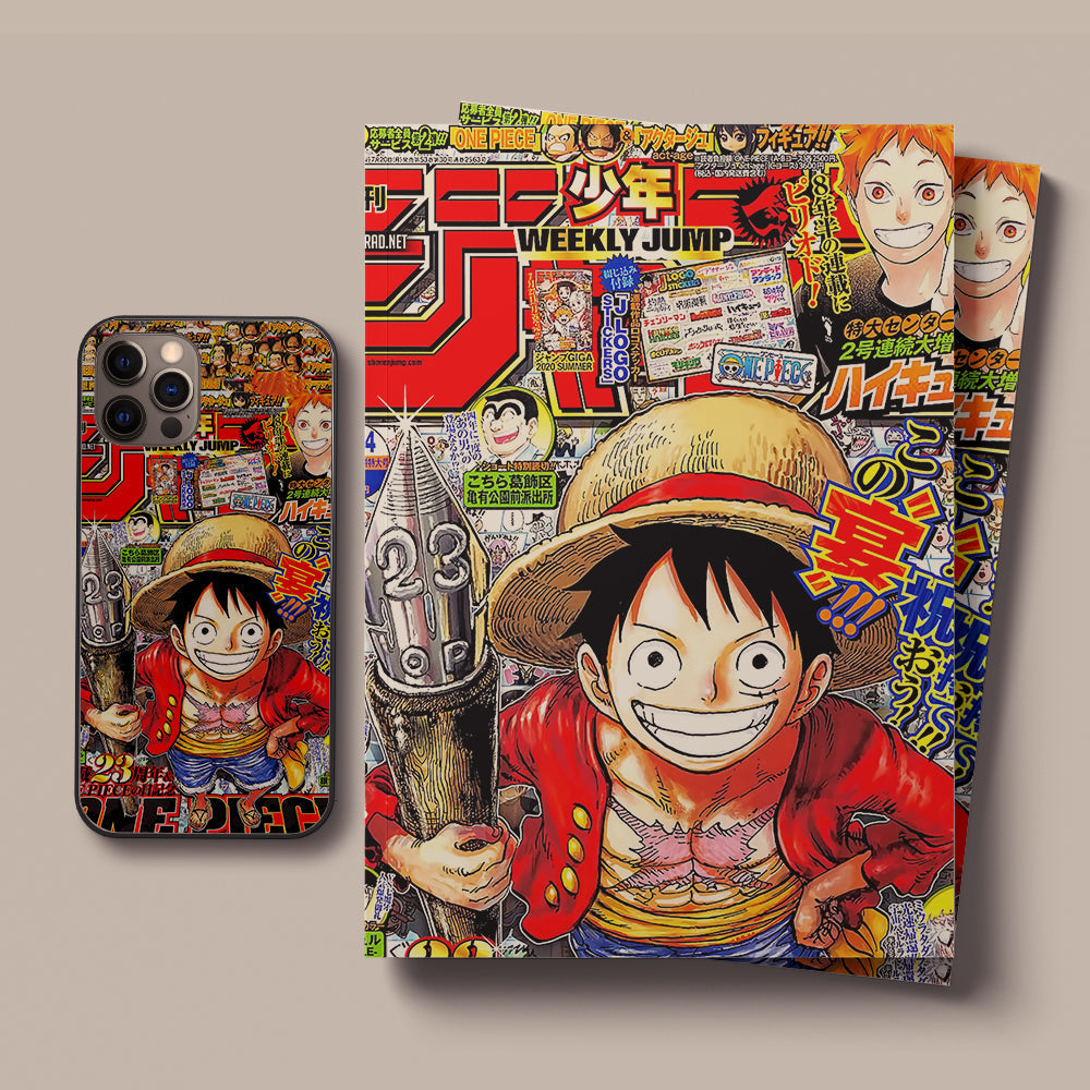 One Piece Manga Collage LED Case for iPhone