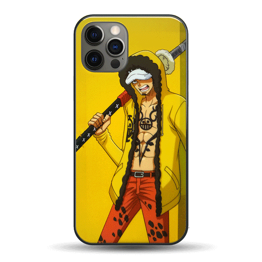 One Piece Trafalgar D Water Law LED Case for iPhone