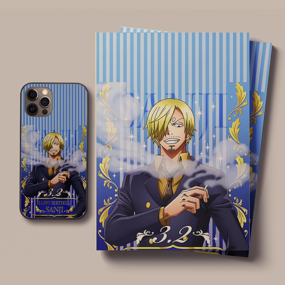 One Piece Vinsmoke Sanji LED Case for iPhone