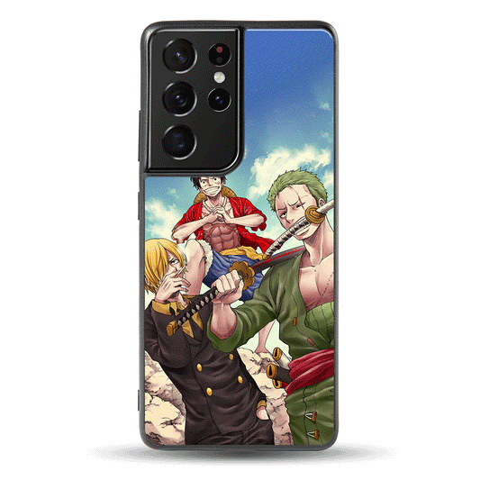 One Piece Team Fighting LED Case for Samsung