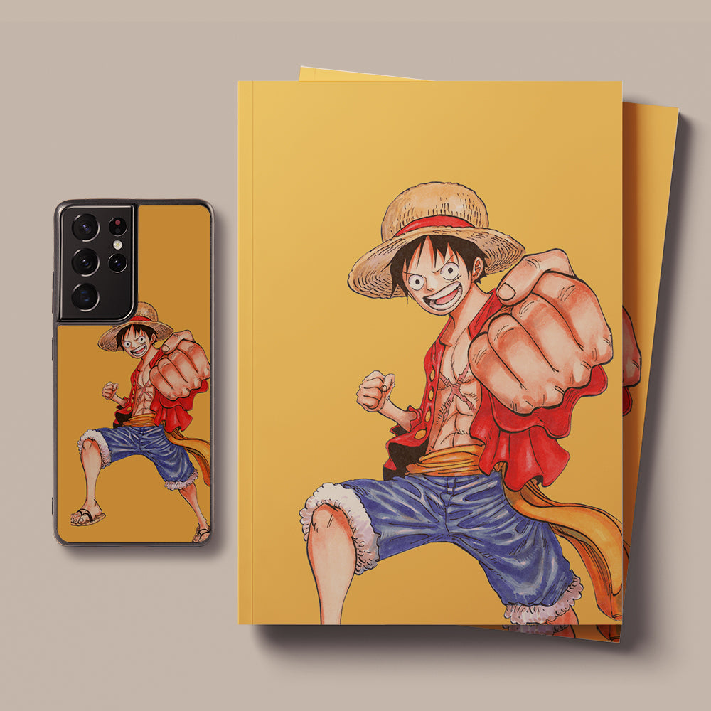 One Piece Anime Team Straw Hat LED Case for Samsung