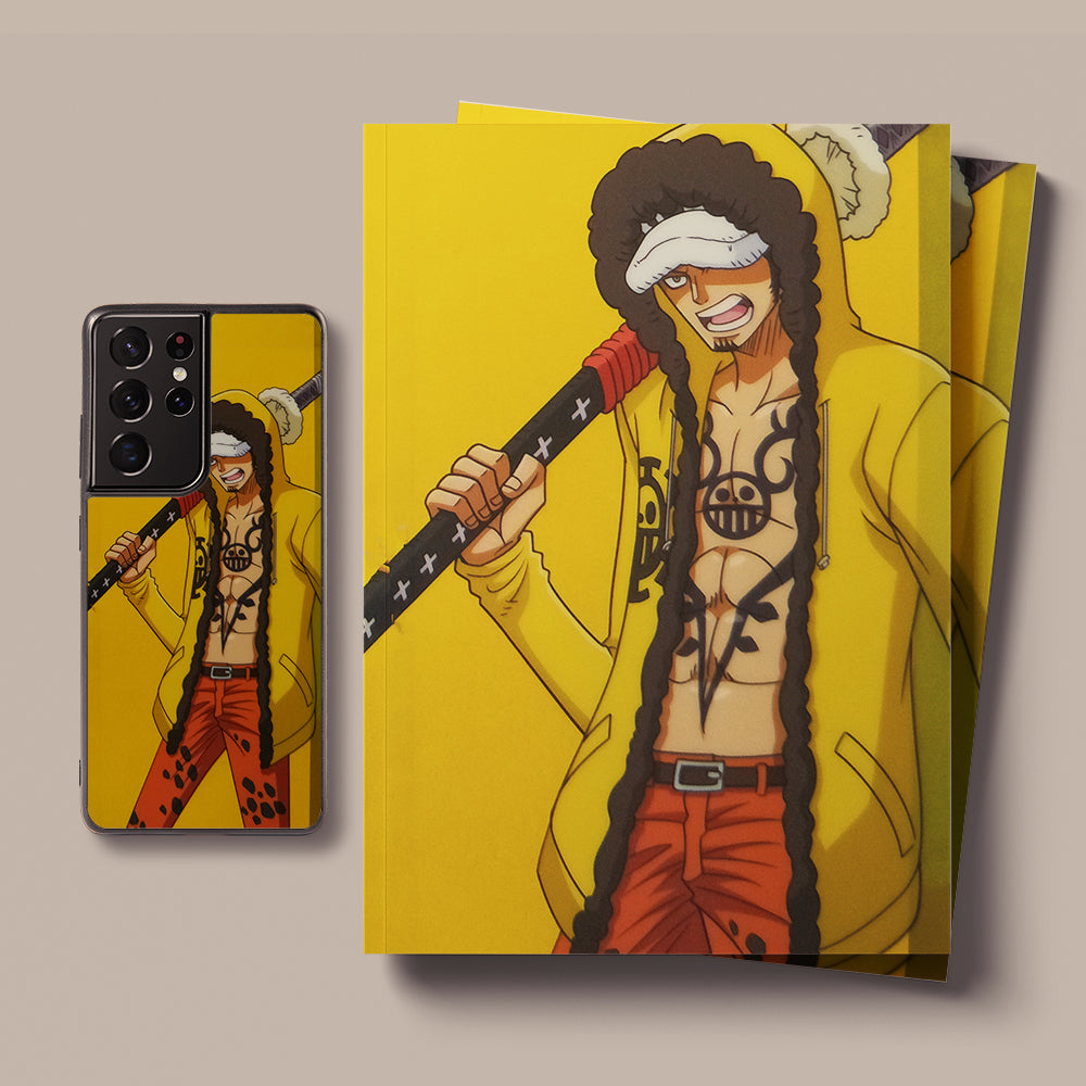 One Piece Trafalgar D Water Law LED Case for Samsung