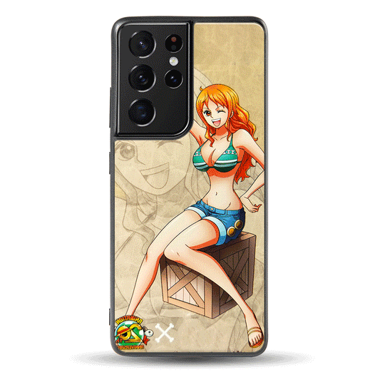 Help Nami One Piece LED Case for Samsung