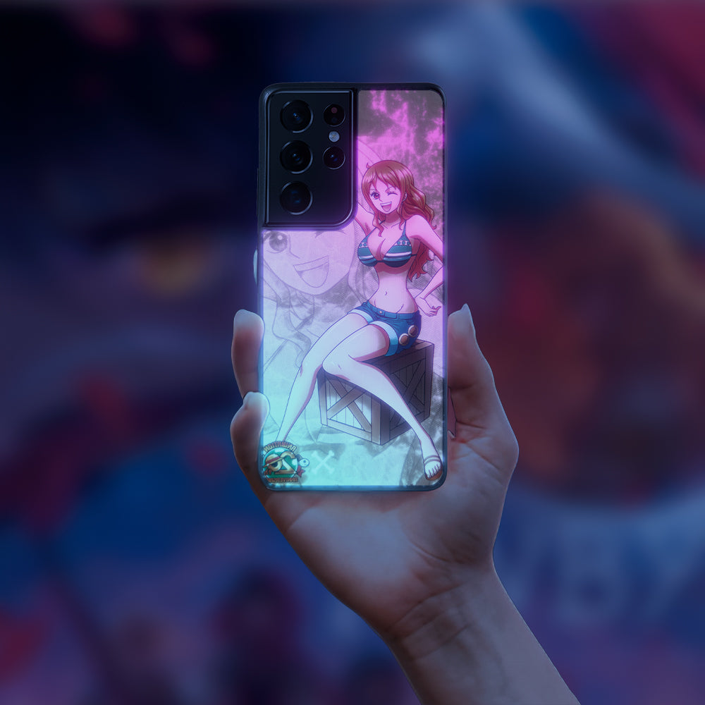 Help Nami One Piece LED Case for Samsung