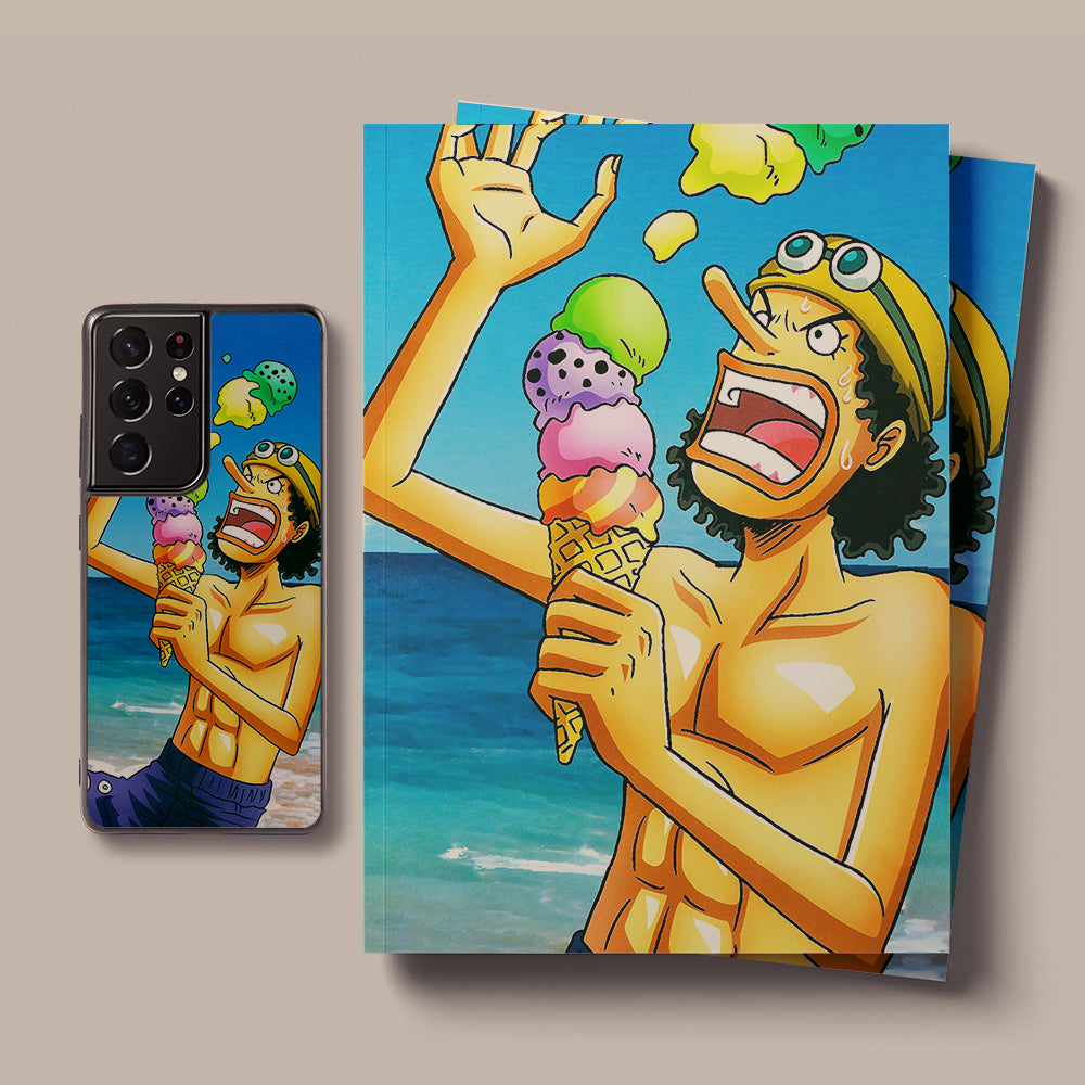 One Piece Usopp LED Case for Samsung