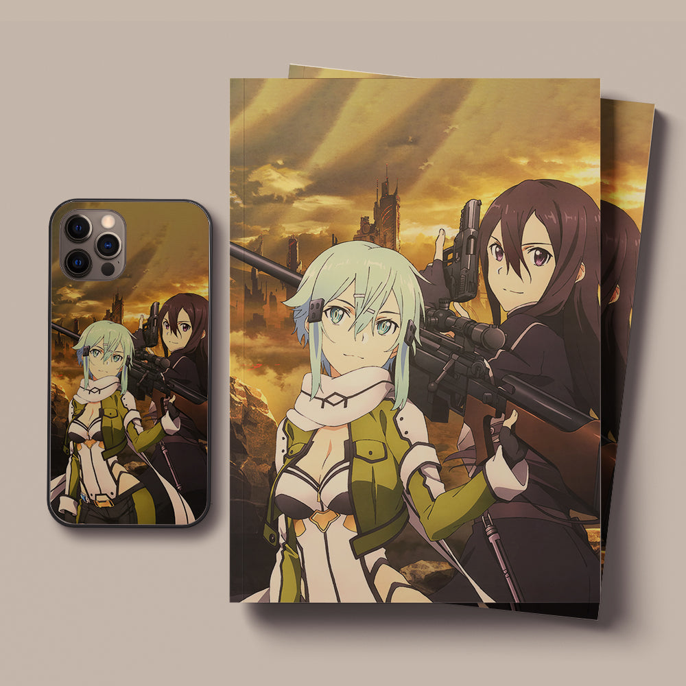 Sword Art Online Asuna Waifu LED Case for iPhone