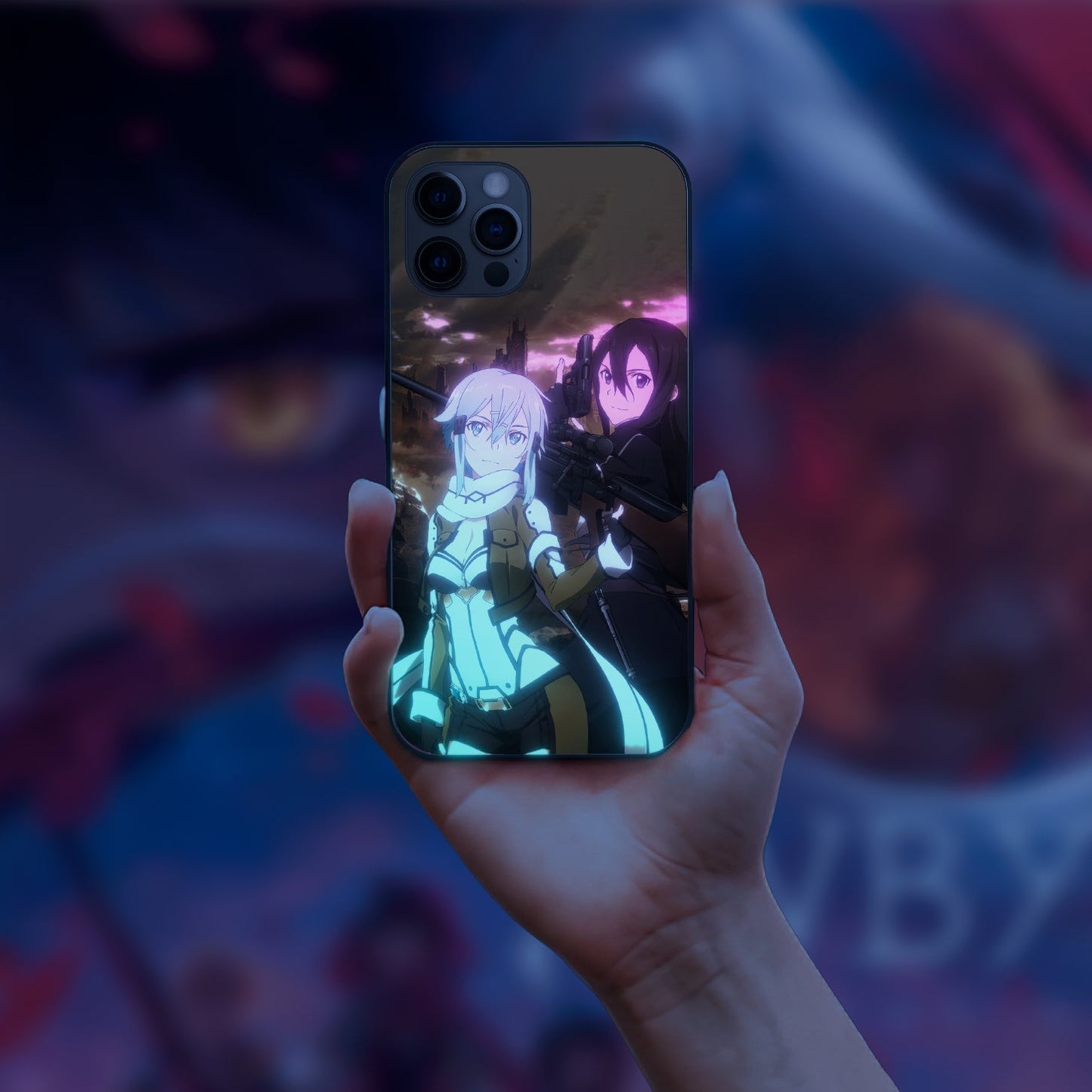 Sword Art Online Asuna Waifu LED Case for iPhone