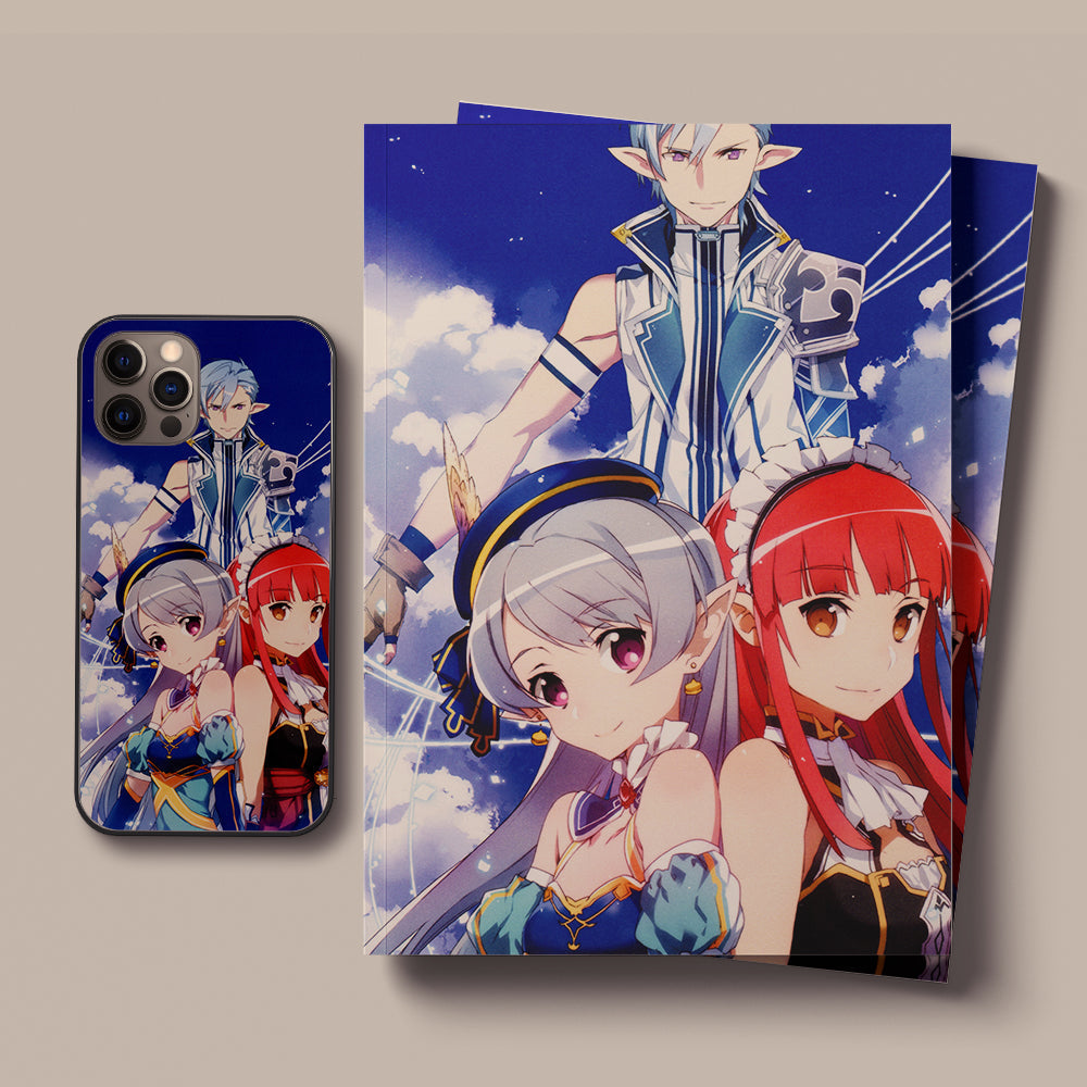 Sword Art Online Alicization Elegant Art LED Case for iPhone