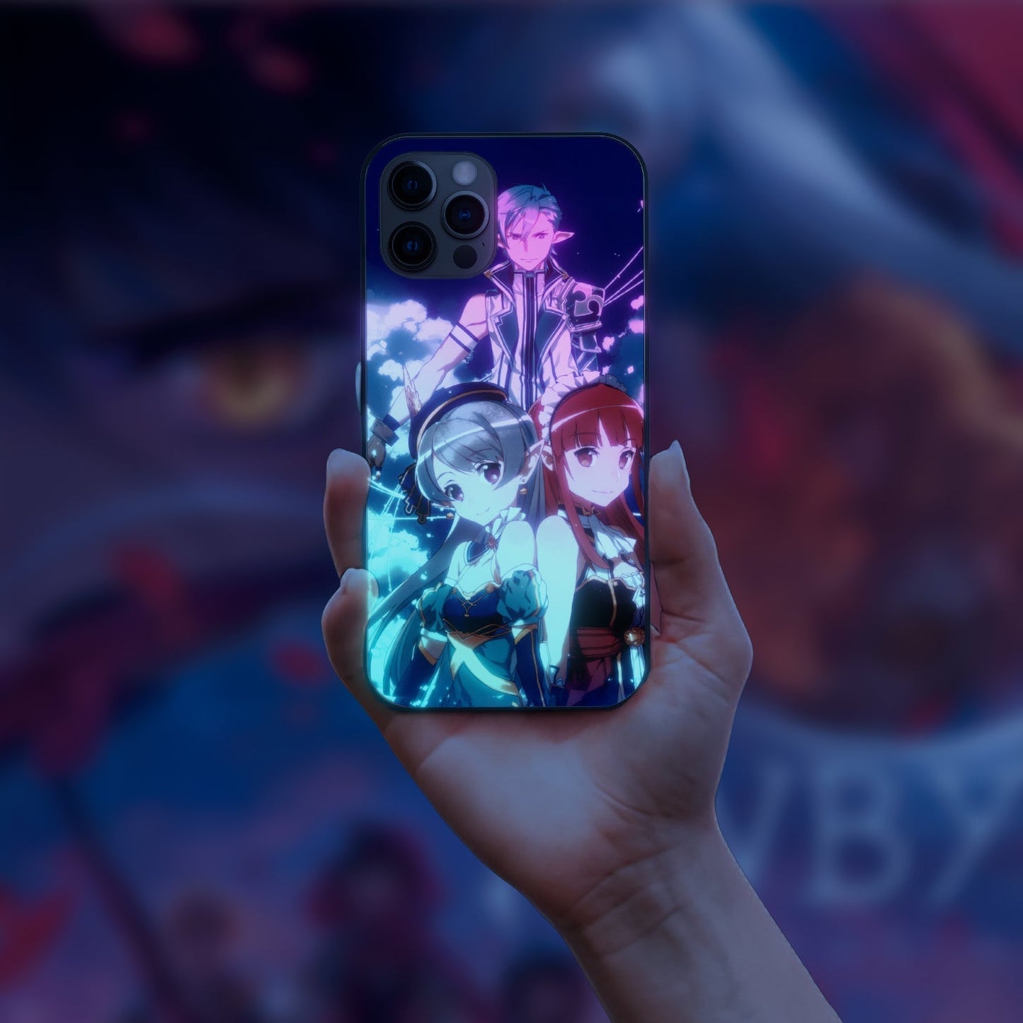 Sword Art Online Alicization Elegant Art LED Case for iPhone