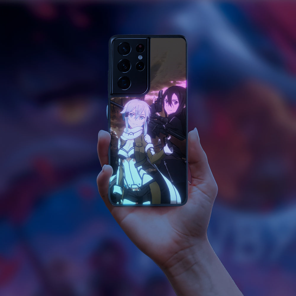 Sword Art Online Asuna Waifu LED Case for Samsung