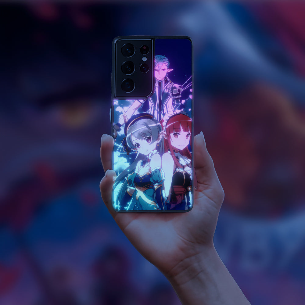 Sword Art Online Alicization Elegant Art LED Case for Samsung