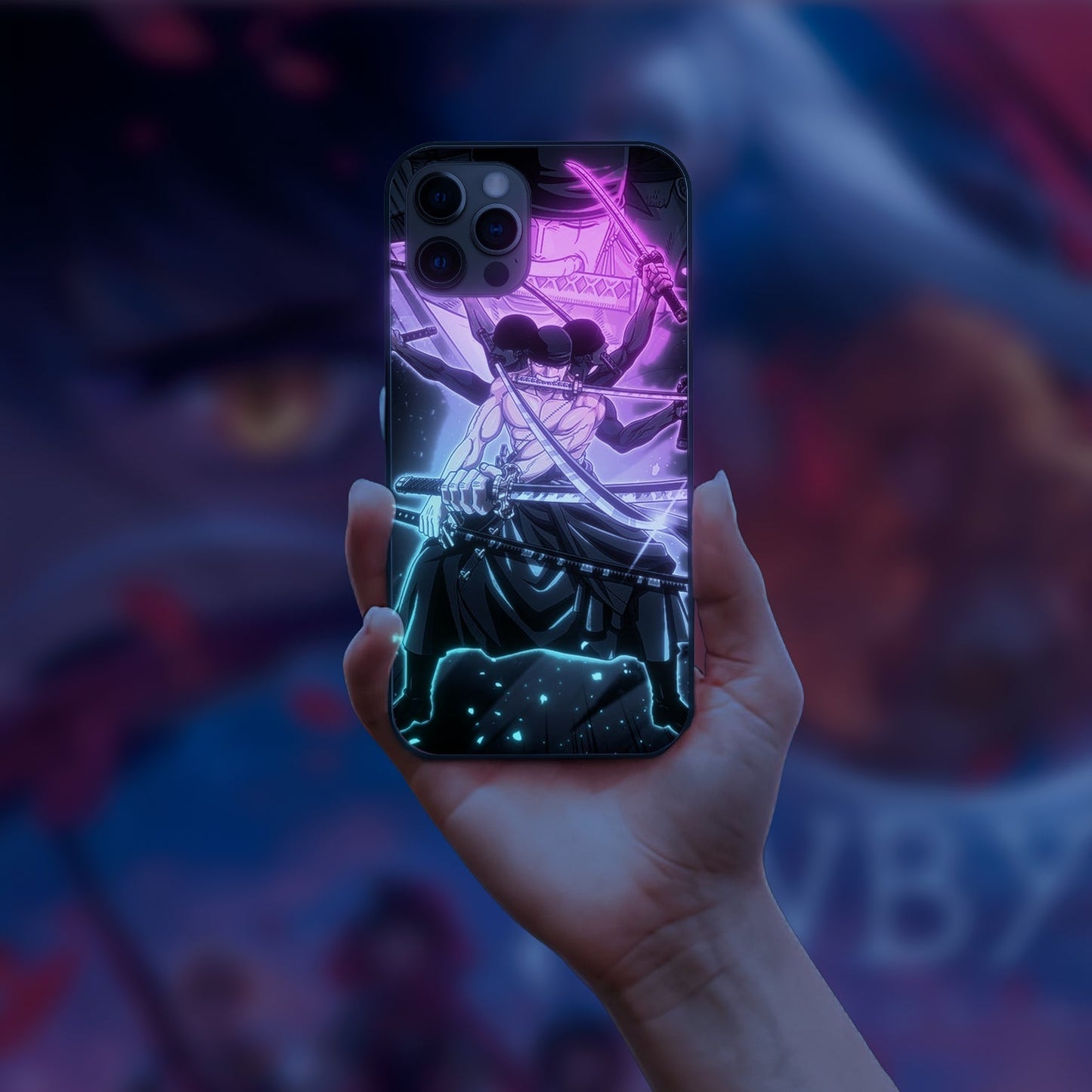 One Piece 11 LED Case for apple