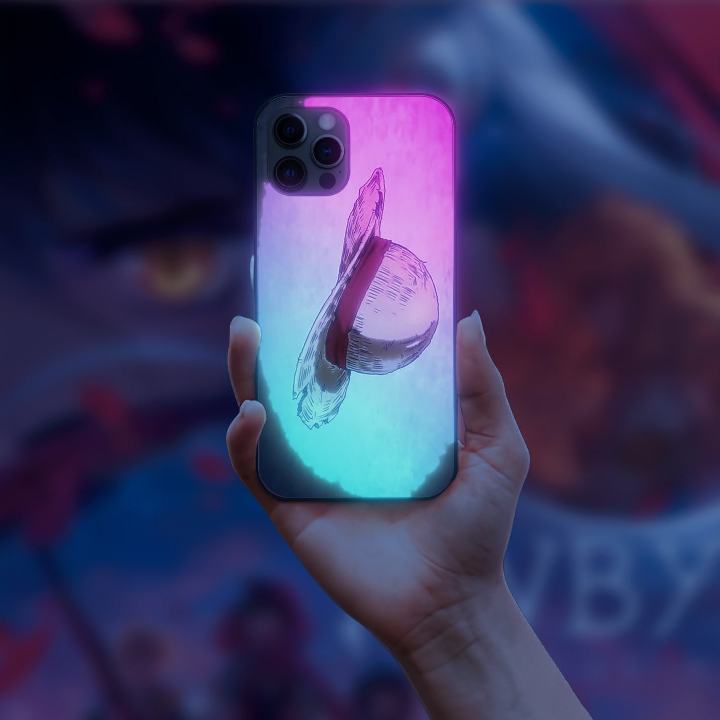 One Piece 15 LED Case for apple