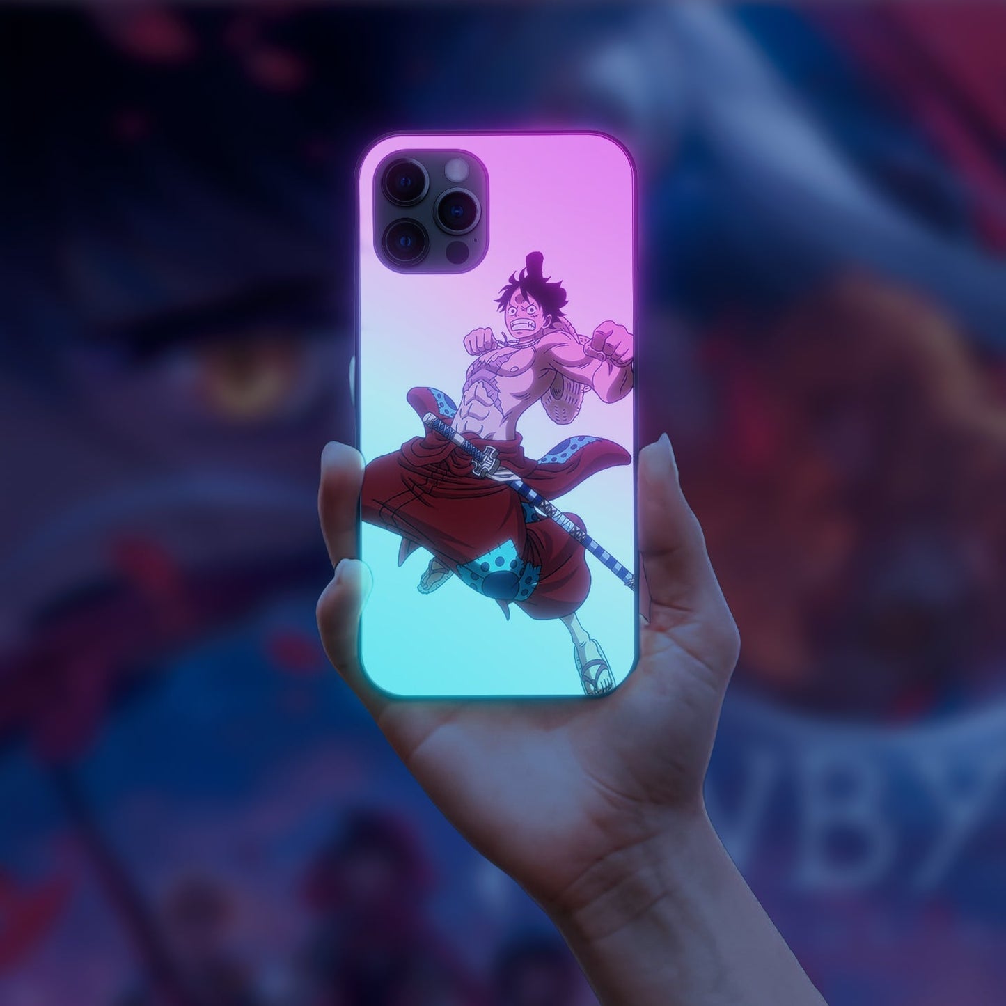 One Piece 18 LED Case for apple