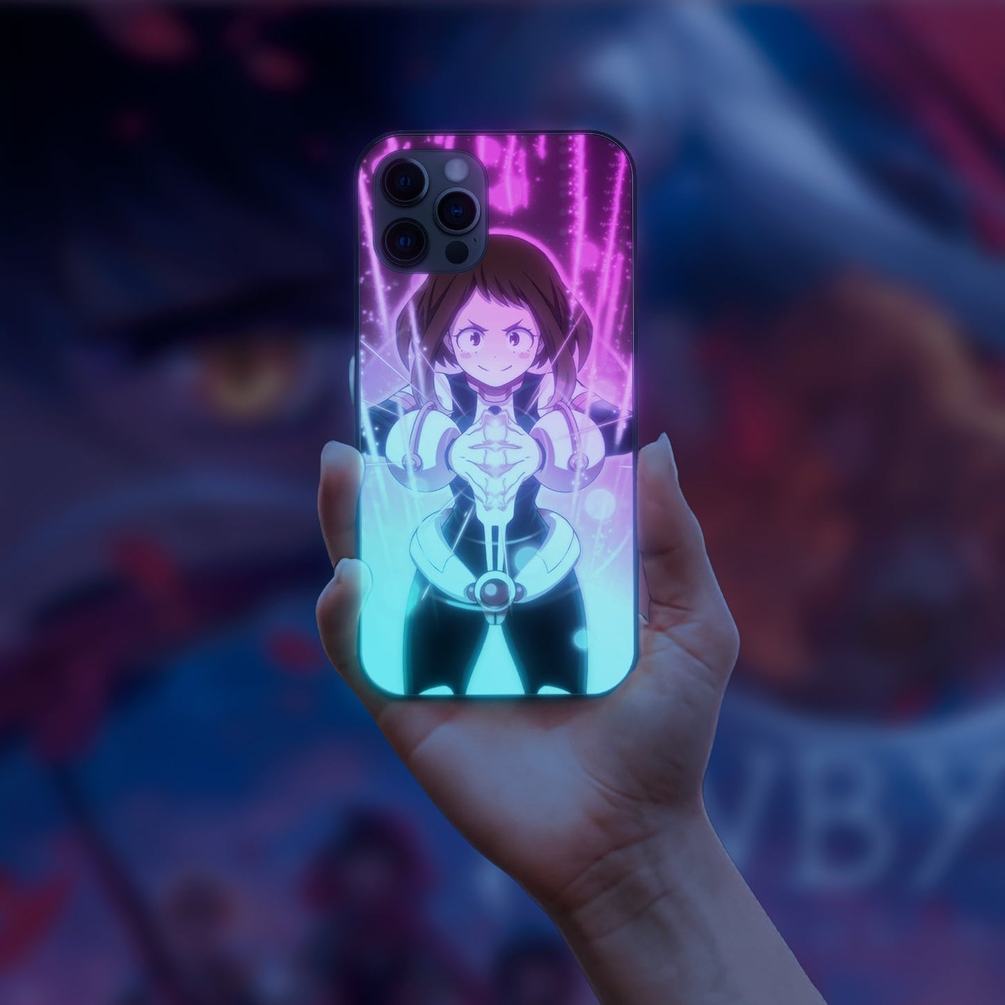 my hero academia 13 LED Case for apple