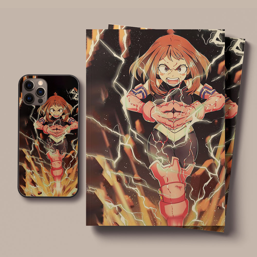 my hero academia 14 LED Case for apple