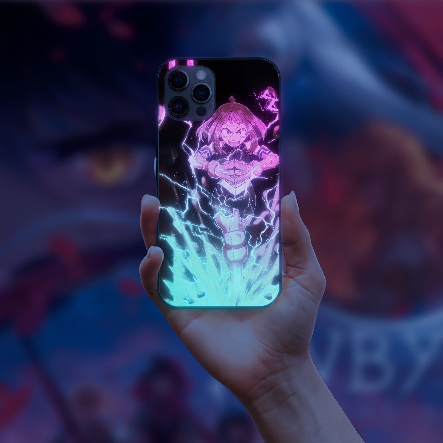 my hero academia 14 LED Case for apple