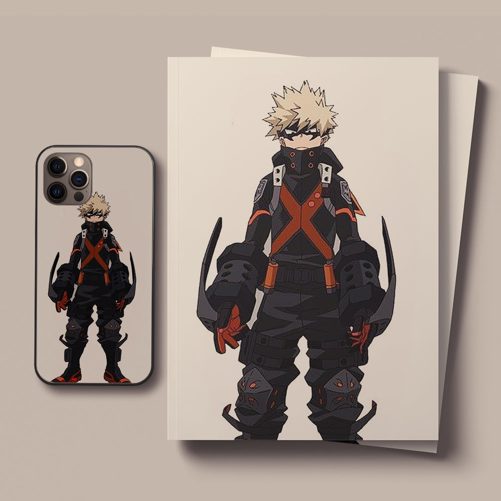 my hero academia 16 LED Case for apple