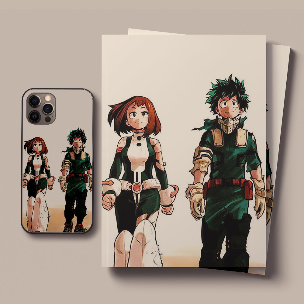 my hero academia 17 LED Case for apple