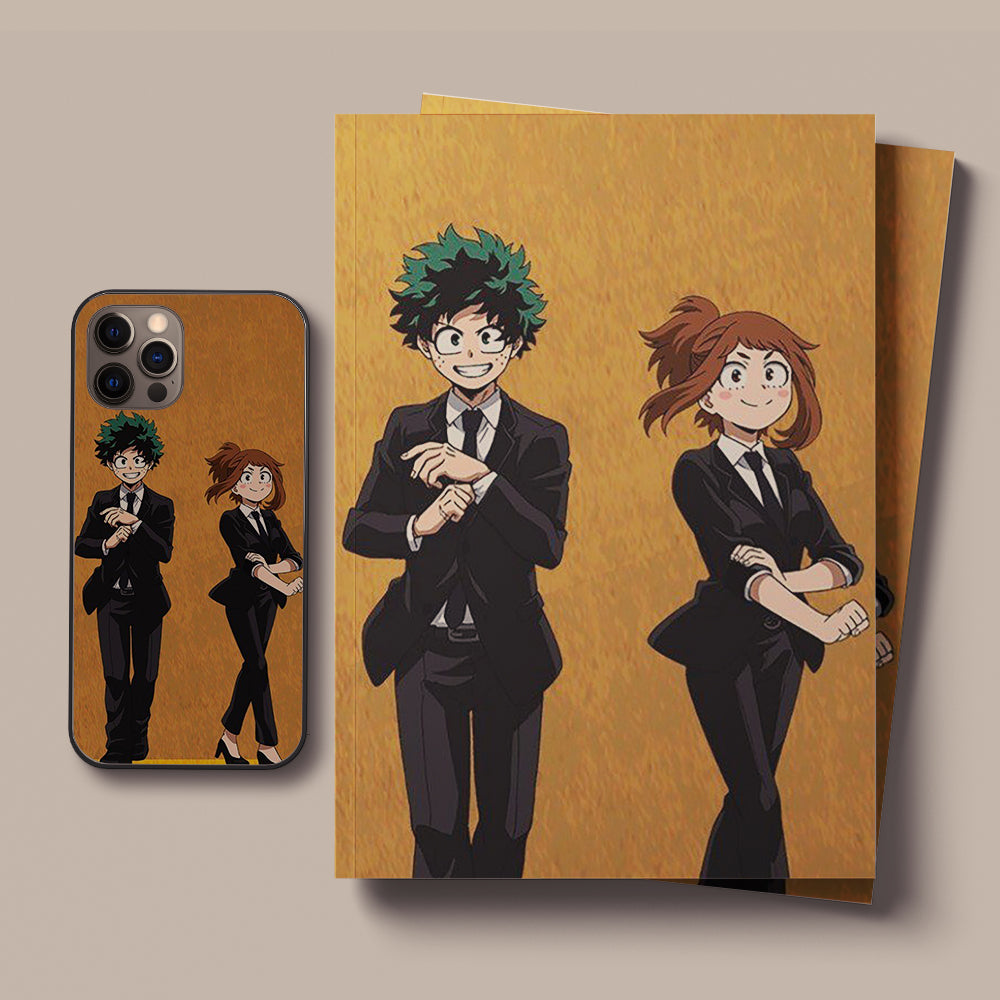 my hero academia 19 LED Case for apple