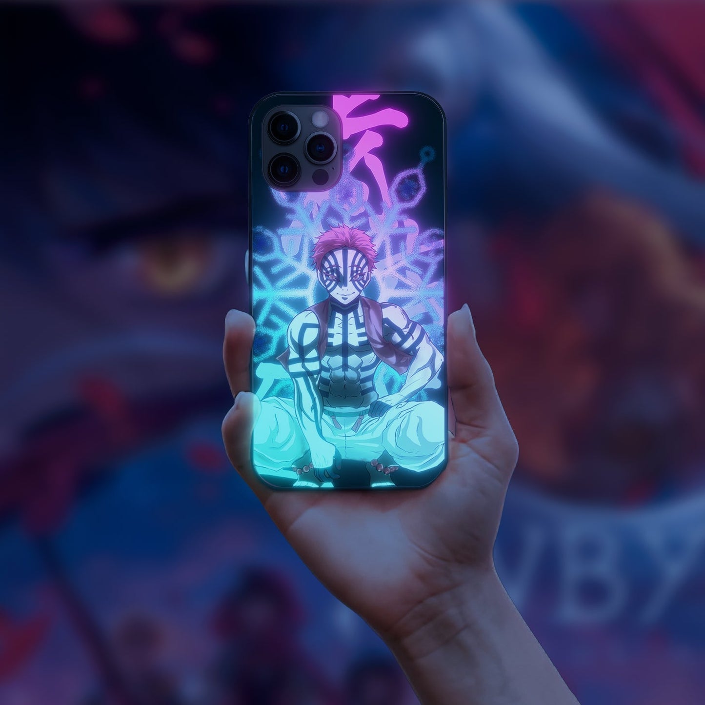 demon slayer 14 LED Case for apple