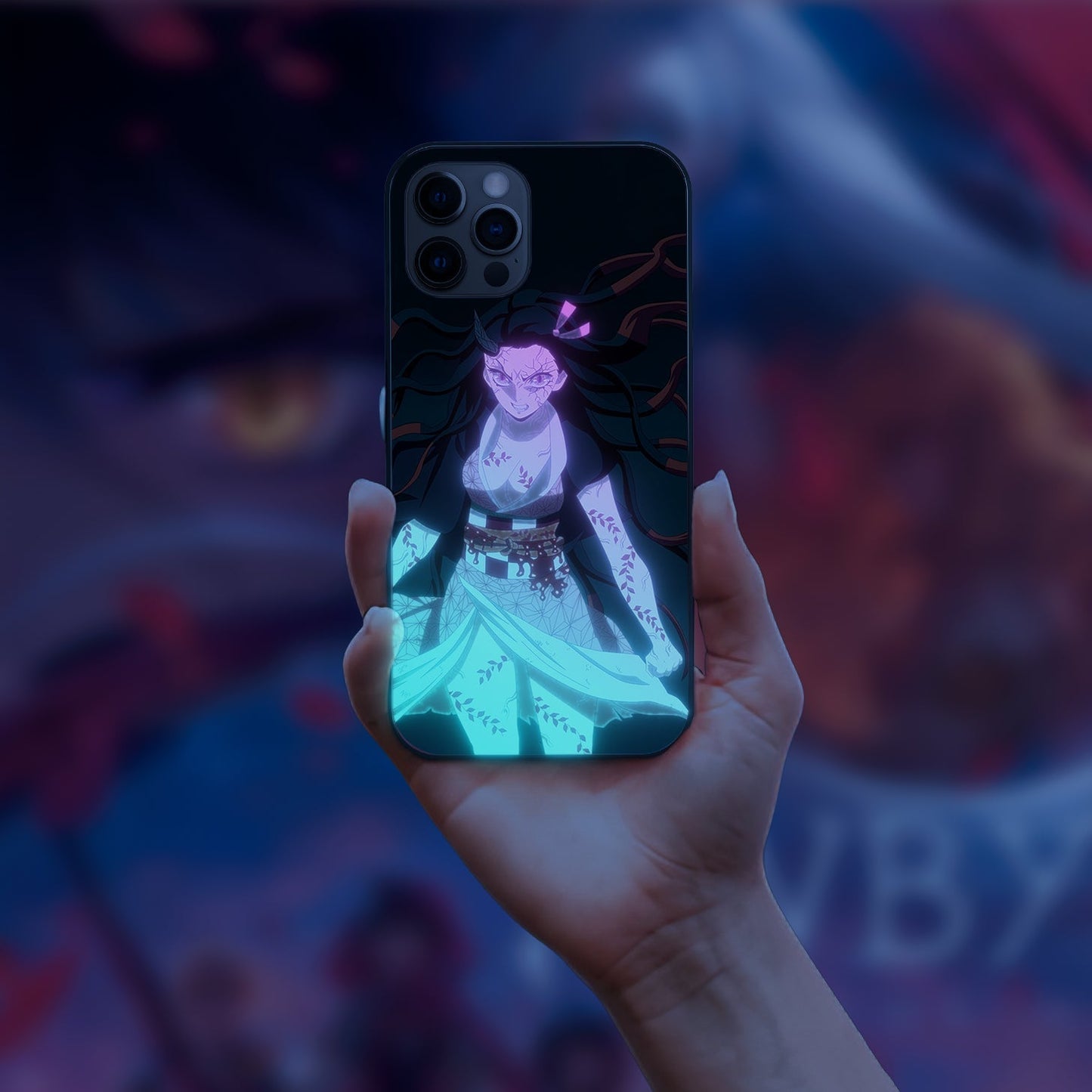 demon slayer 15 LED Case for apple