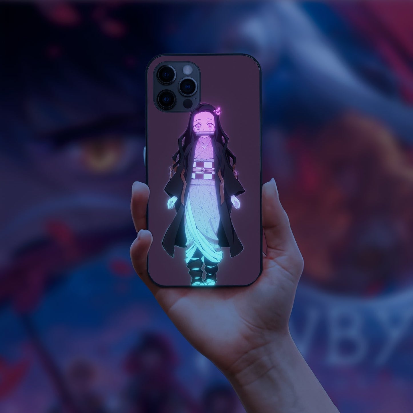 demon slayer 19 LED Case for apple