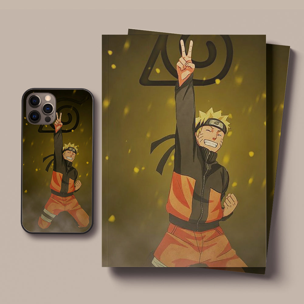 Naruto 16 LED Case for apple