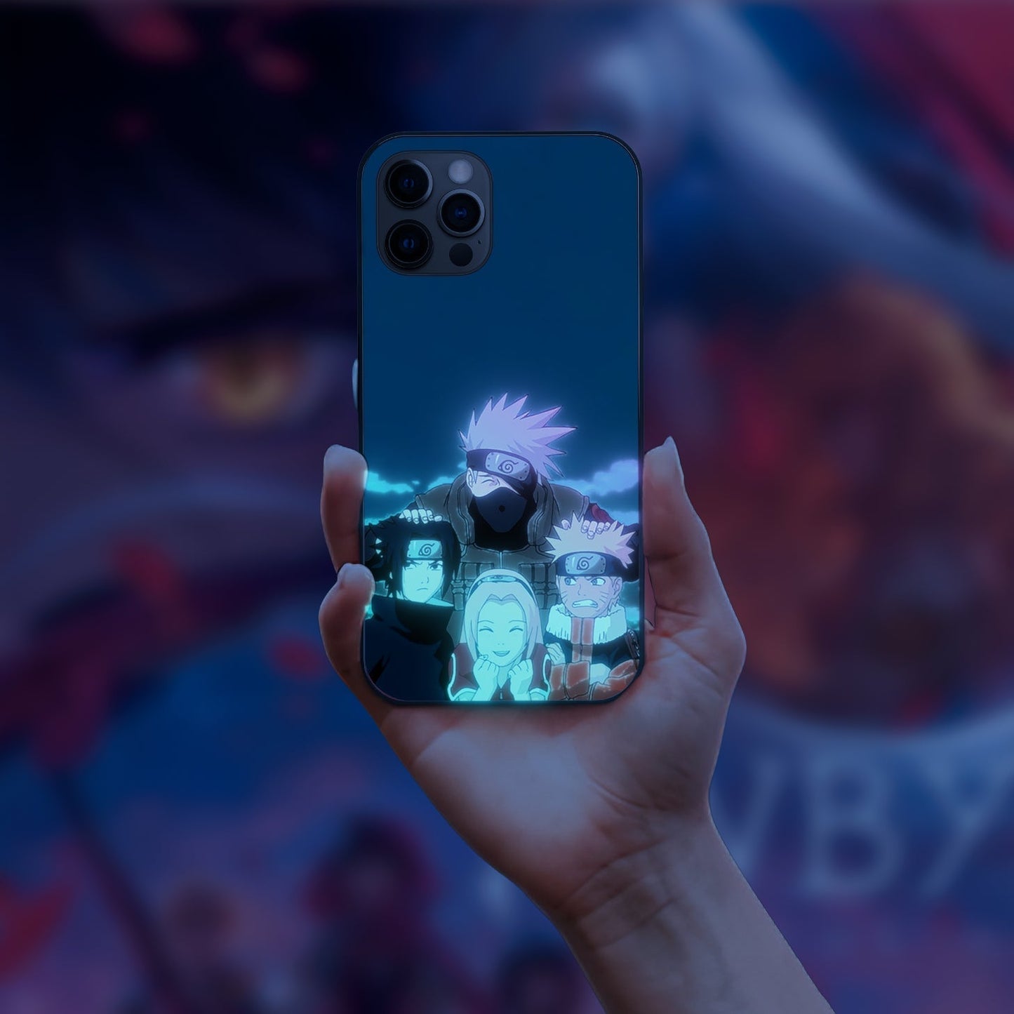 Naruto 18 LED Case for apple