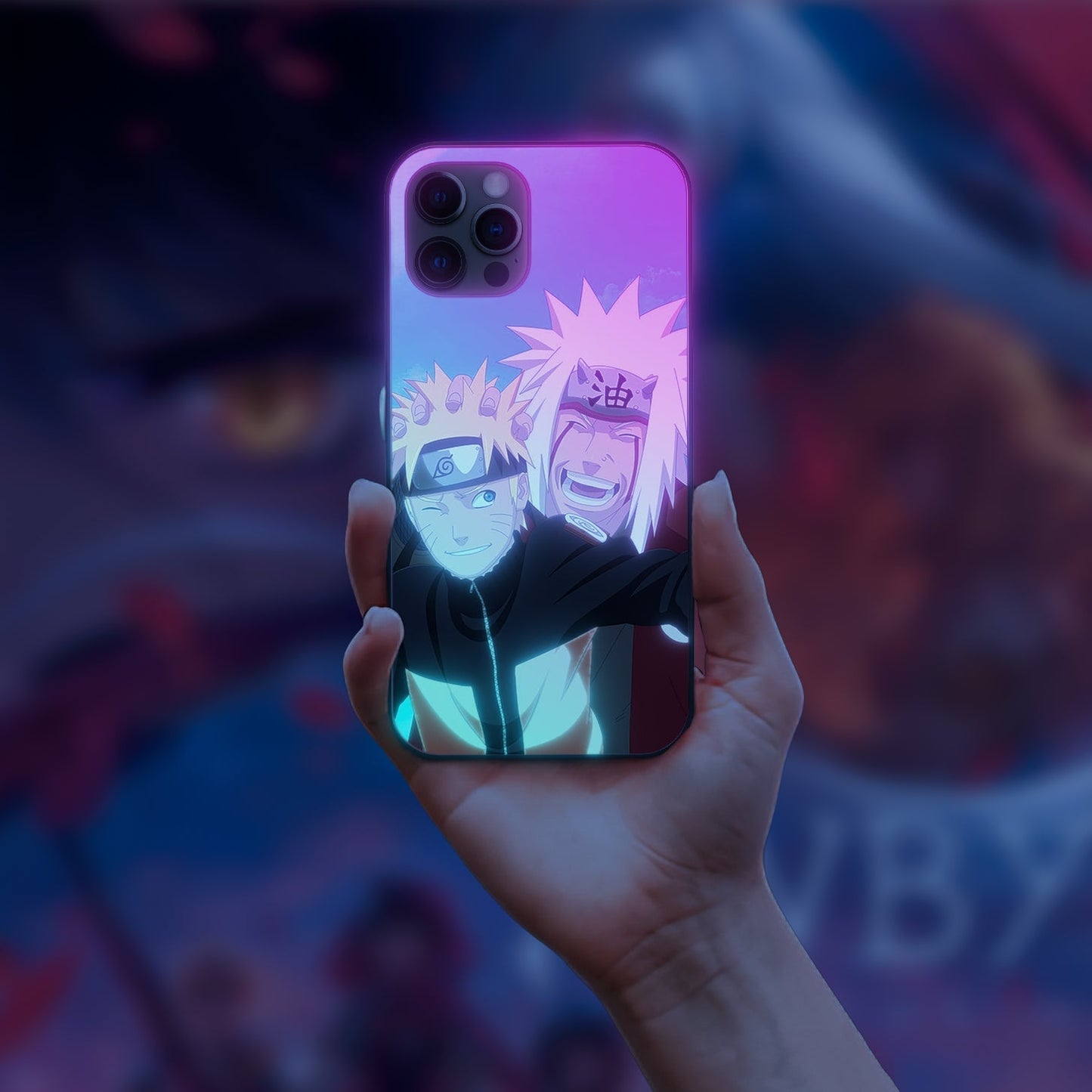 Naruto 19 LED Case for apple