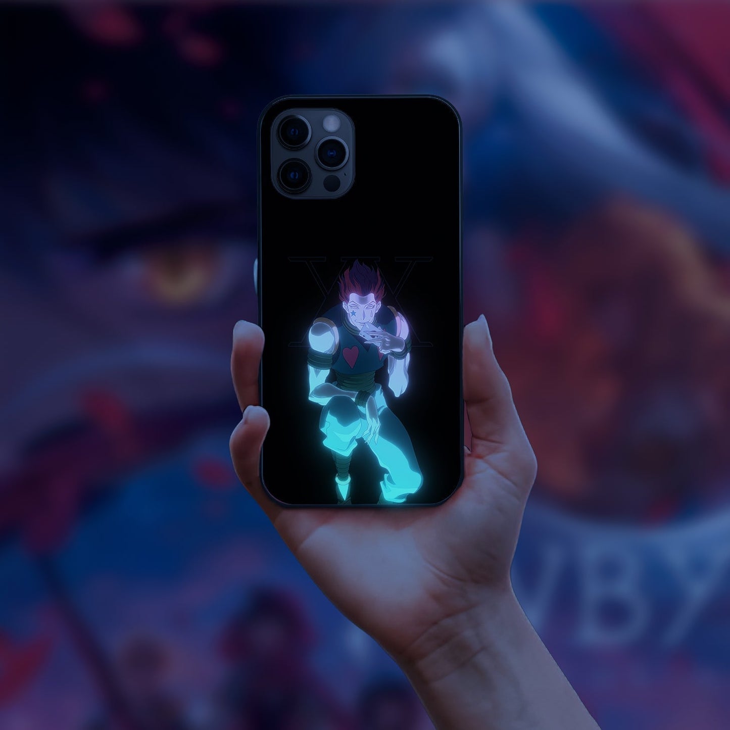 hunter x hunter 10 LED Case for apple