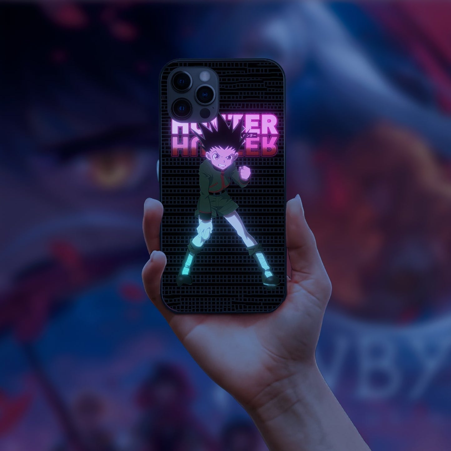 hunter x hunter 13 LED Case for apple