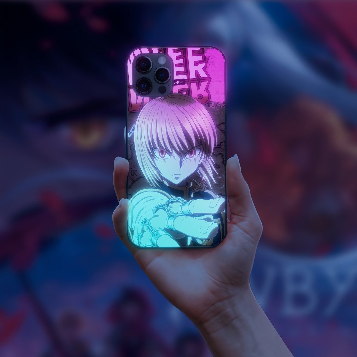 hunter x hunter 14 LED Case for apple