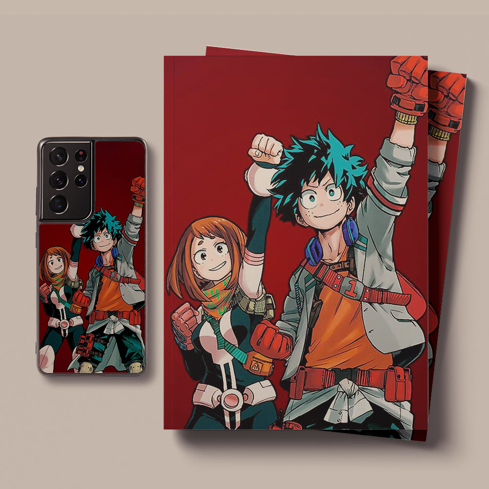 my hero academia 18 LED Case for Samsung