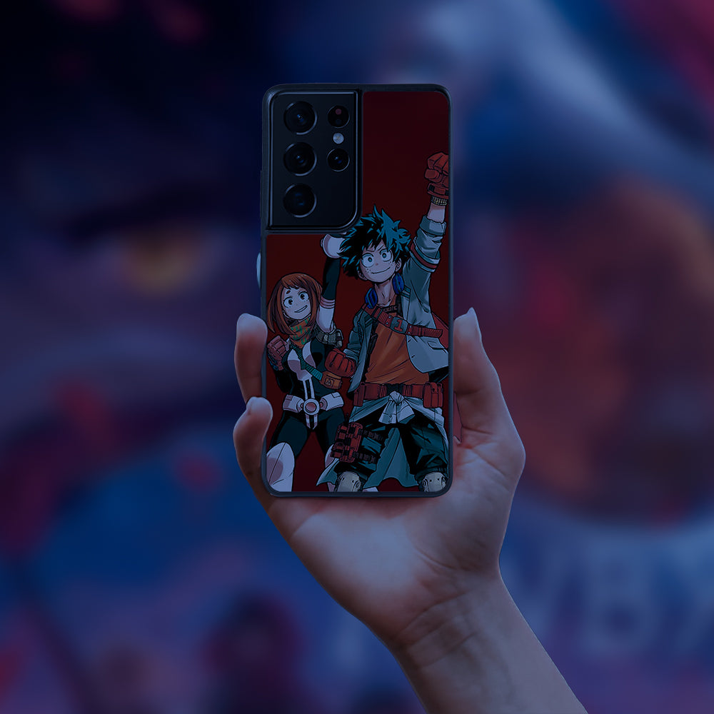 my hero academia 18 LED Case for Samsung