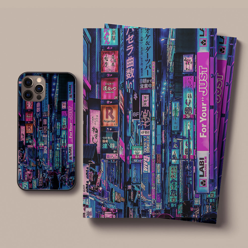 Tokyo Kabukicho LED Case for iPhone