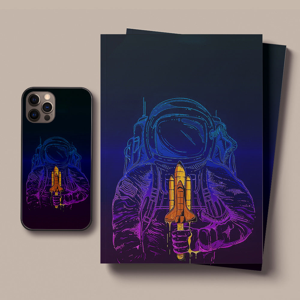 Astronaut LED Case for iPhone