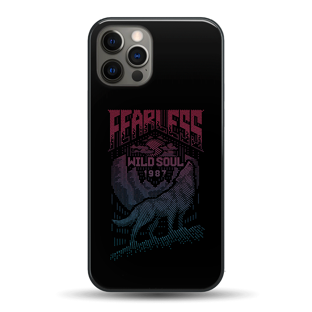 Fearless Wild Soul LED Case for iPhone