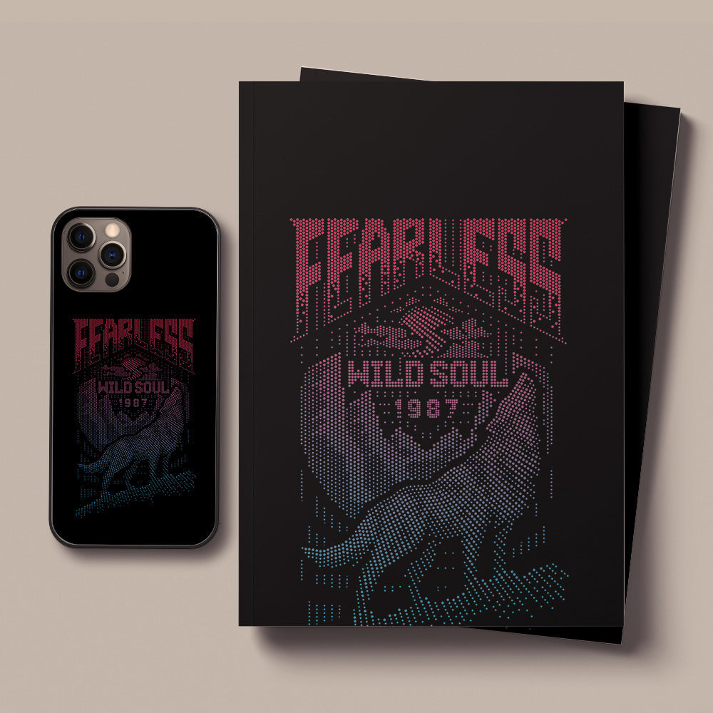 Fearless Wild Soul LED Case for iPhone