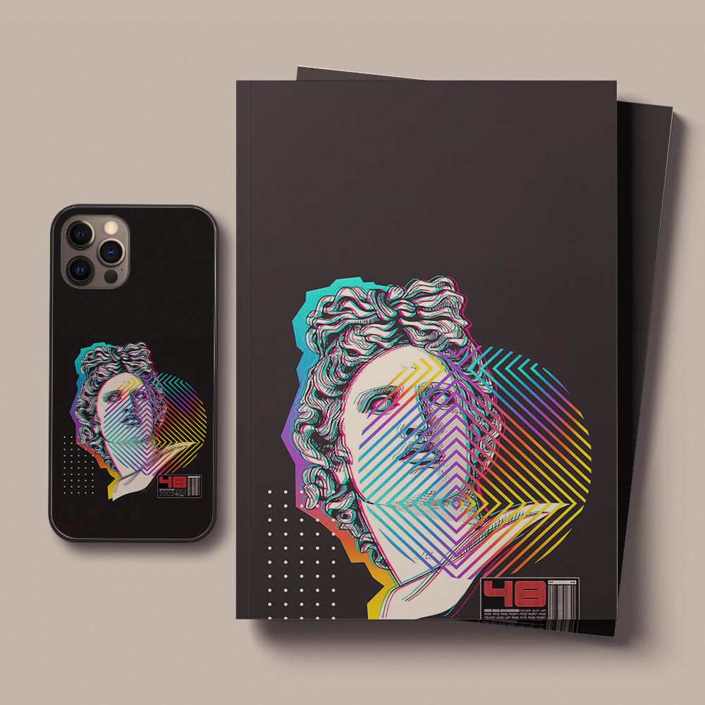 Michelangelo David Head LED Case for iPhone